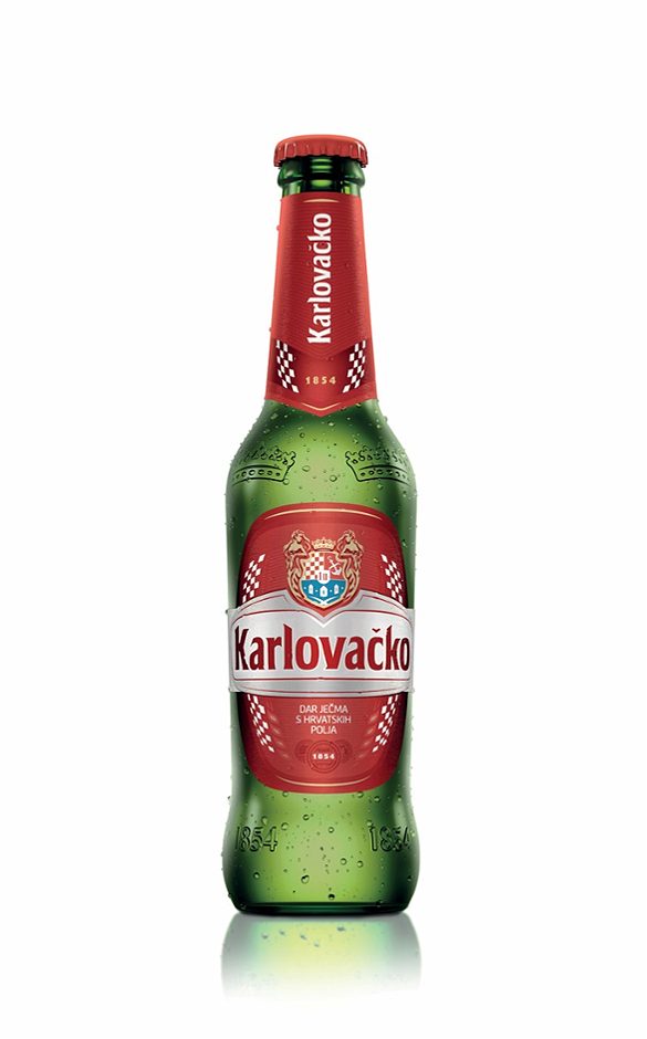 Karlovacko Bier Lager 330 ML EINWEG ohne Pfand